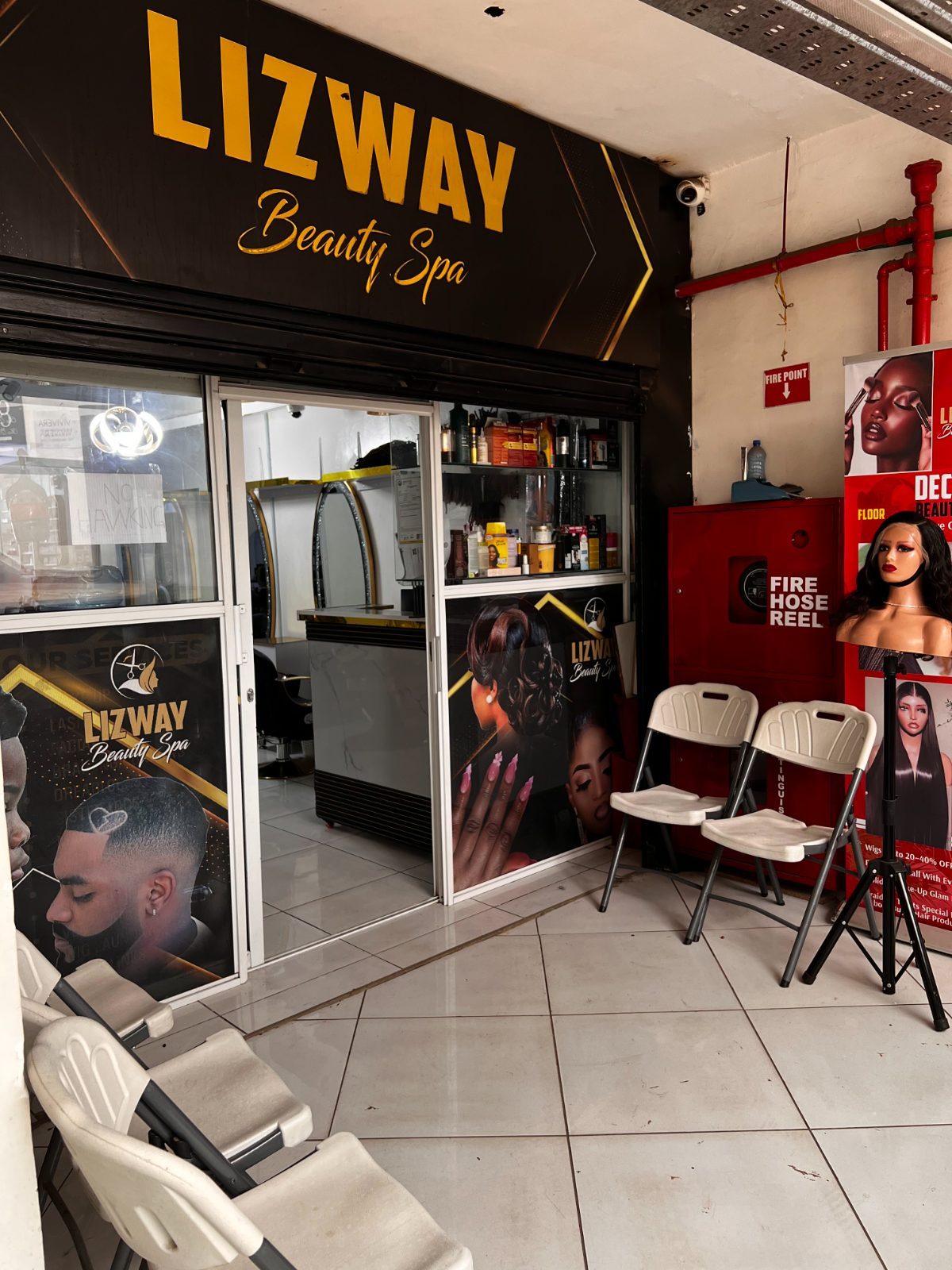 Lizway Beauty Spa salon interior Nairobi CBD